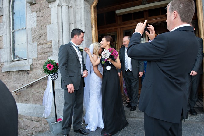 wedding ceremony recieving line